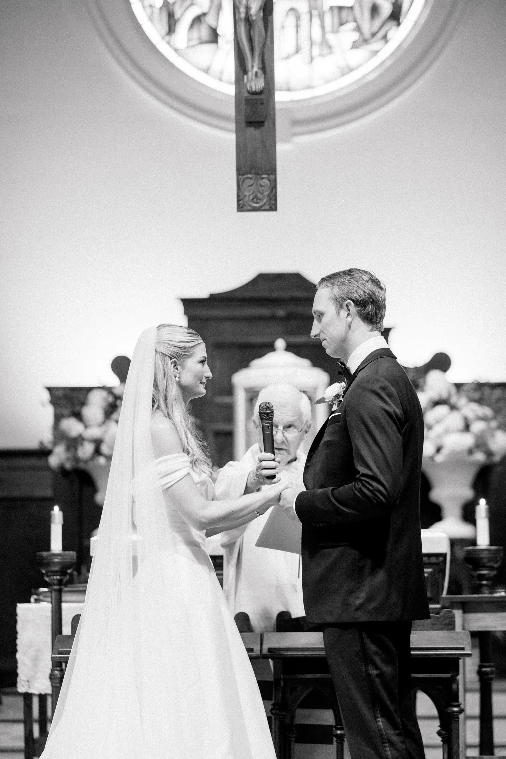 Ceremony St Thomas More Church Wedding