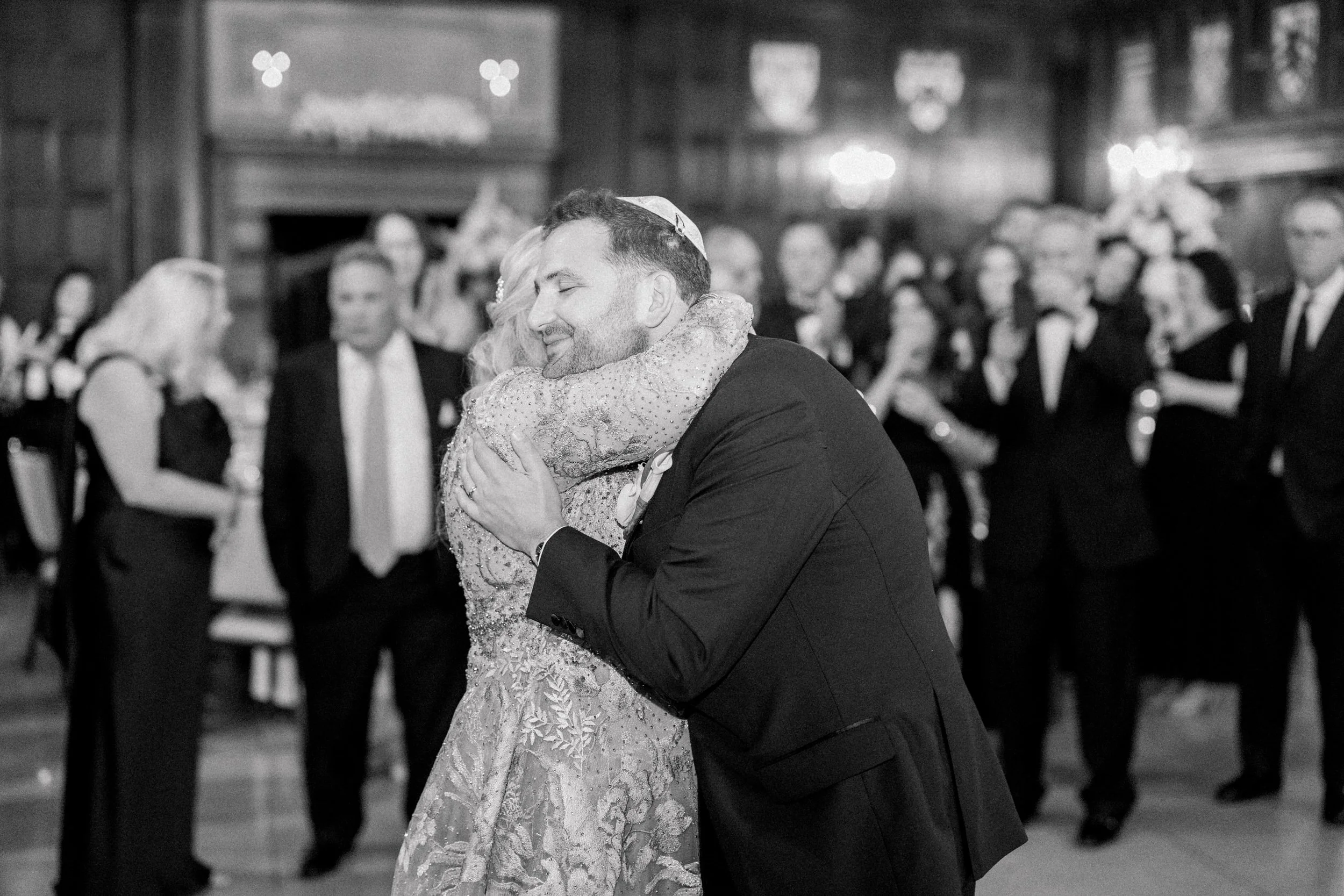 Parent dances at the Harvard Club of Boston Wedding