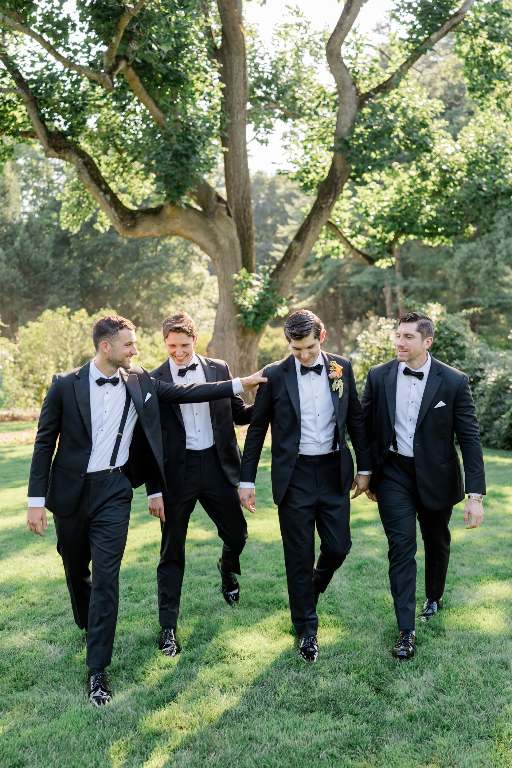 Moraine Farm Wedding groomsmen
