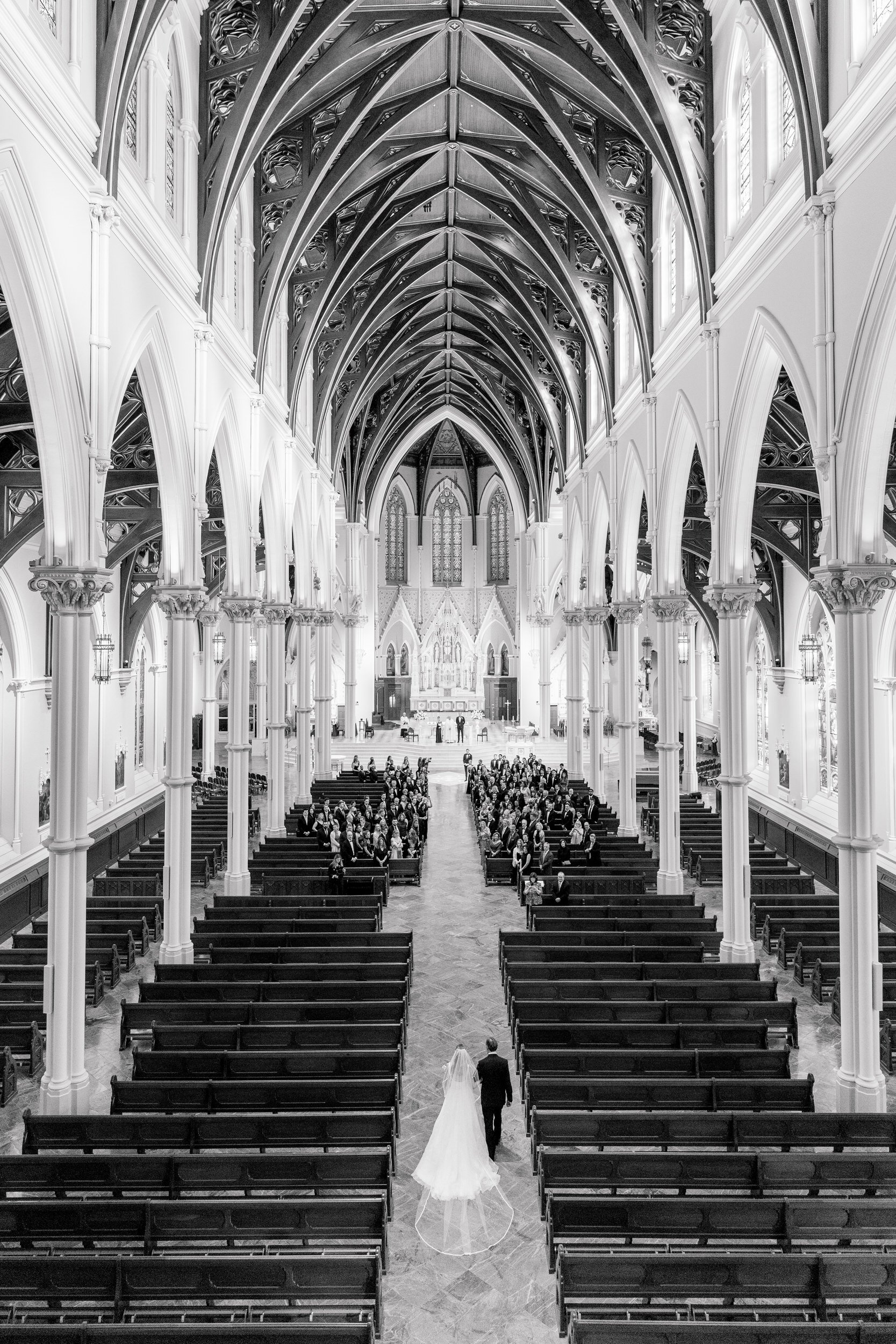 Ceremony Cathedral of the Holy Cross Wedding