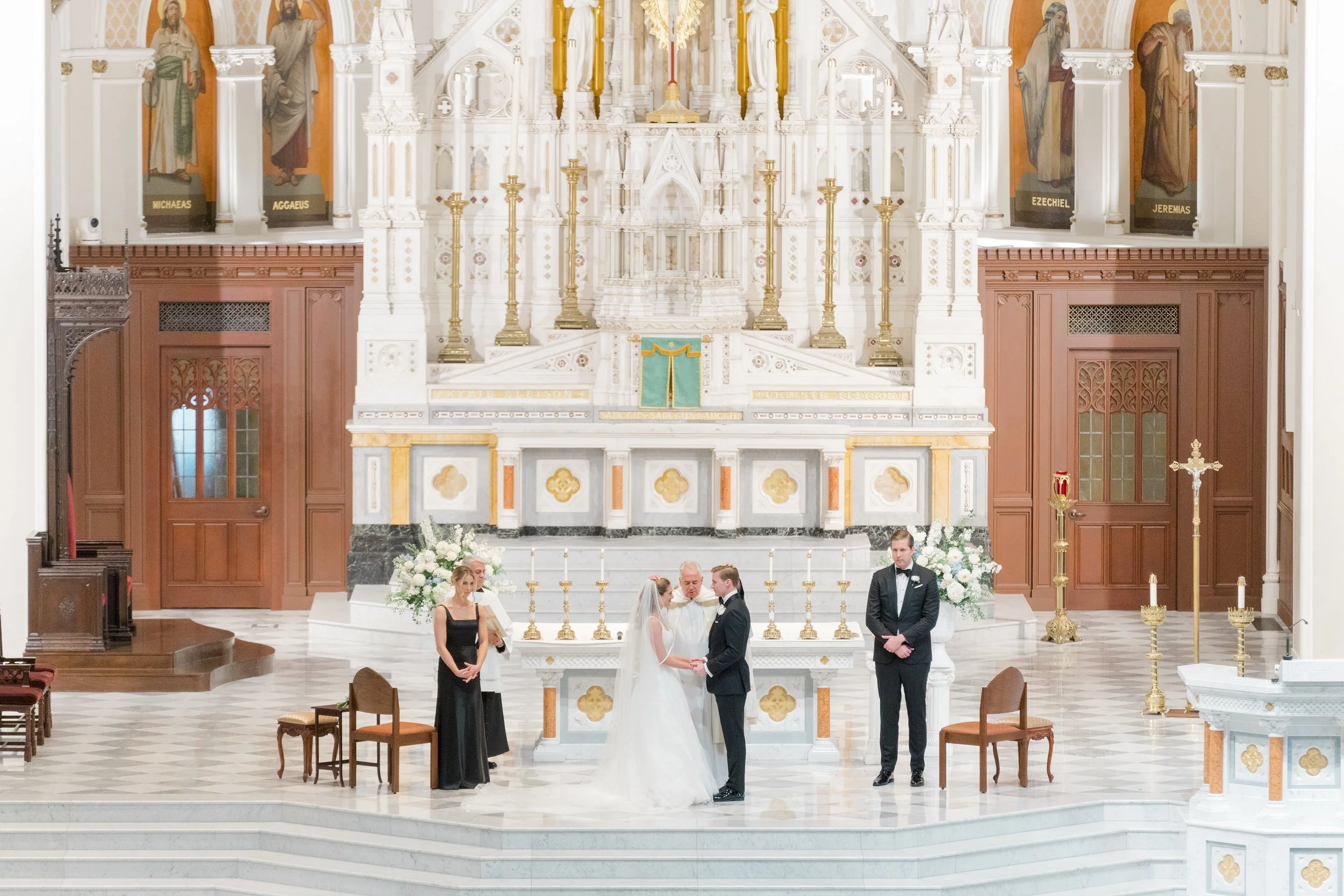 Ceremony Cathedral of the Holy Cross Wedding