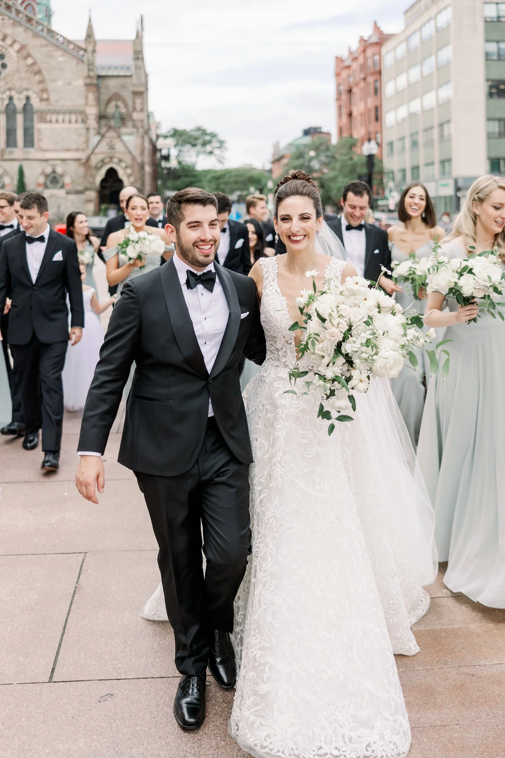 Boston Public Library Wedding Photos