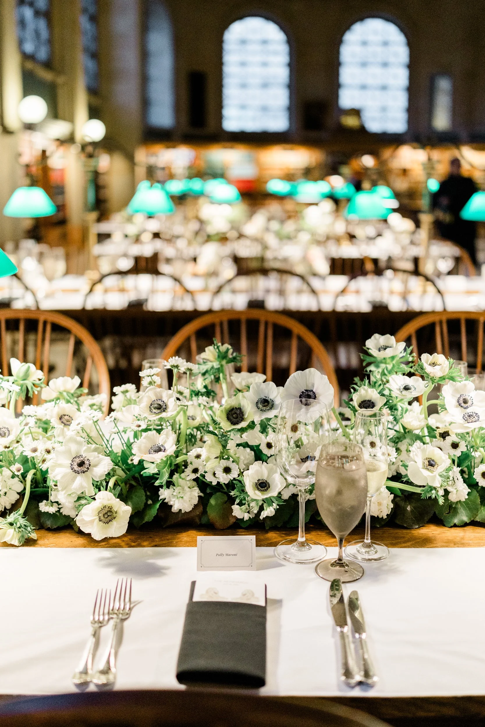 Boston Public Library Wedding Bates Hall