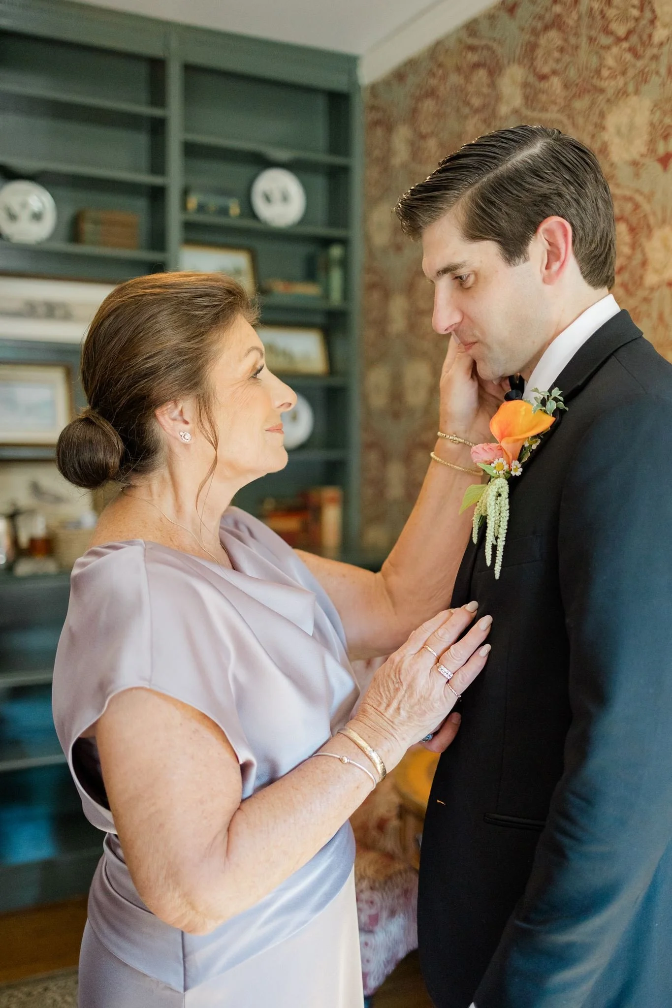 Moraine Farm Wedding Groom prep