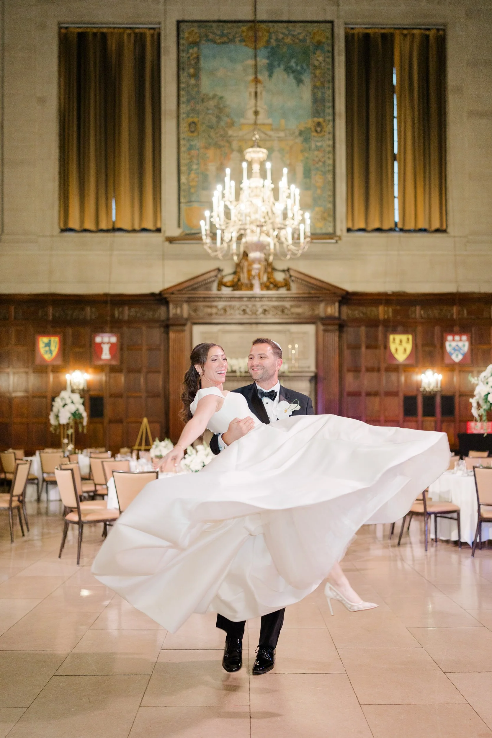 First dance at the Harvard Club of Boston Wedding