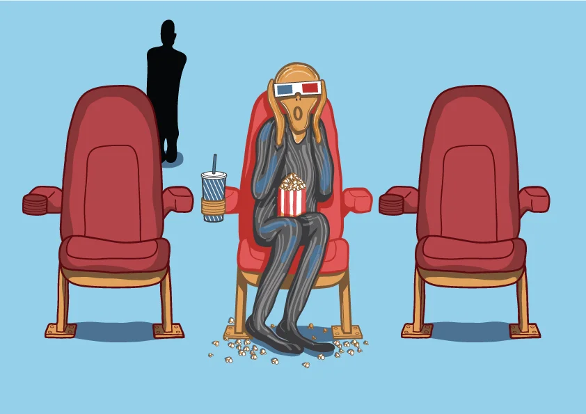 The Scream in 3d