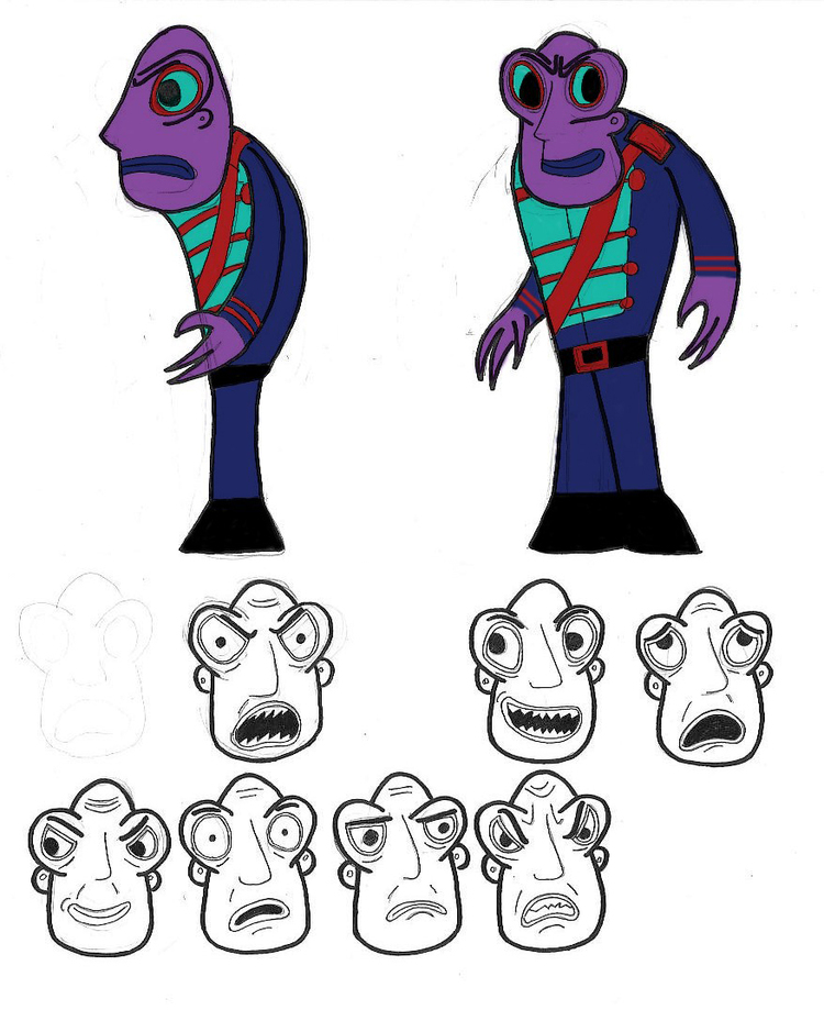 Vorlain Model Sheet