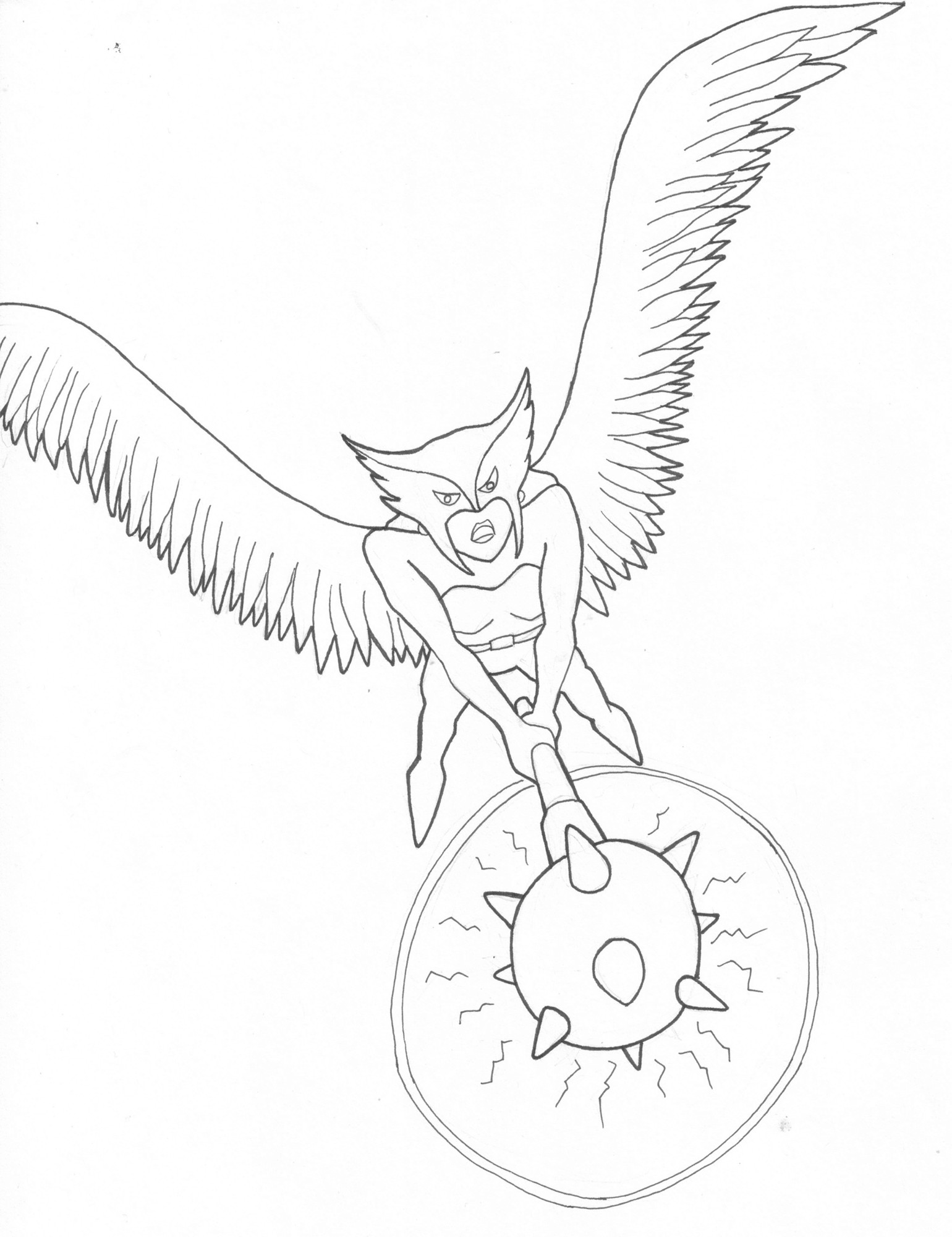 Hawk Girl - Justice League Unlimited