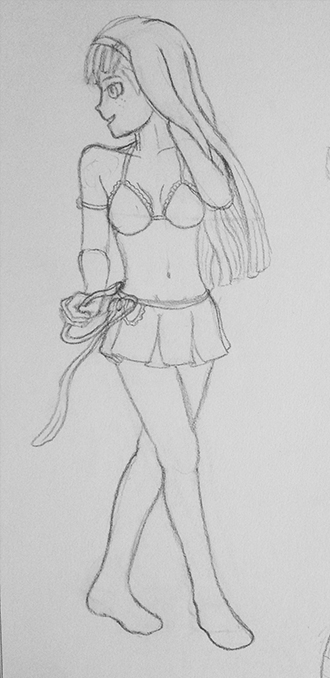 Anime Bikini Girl