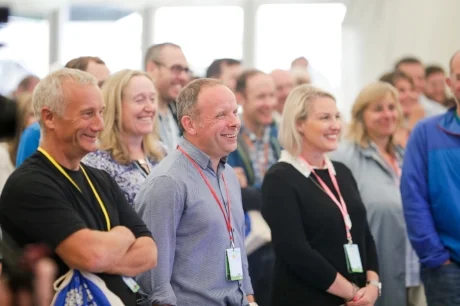 SMILING HAPPY PEOPLE POWER