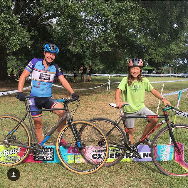 The 🍒cherries on top of the CX Central Day 1 sundae - BHB brought in 3 podiums including @shreddie_jones win in the single speed race 🏆@todd.berger001 and his talented offspring Calvin Berger came away with matching 2nd places in the Masters 40+ an