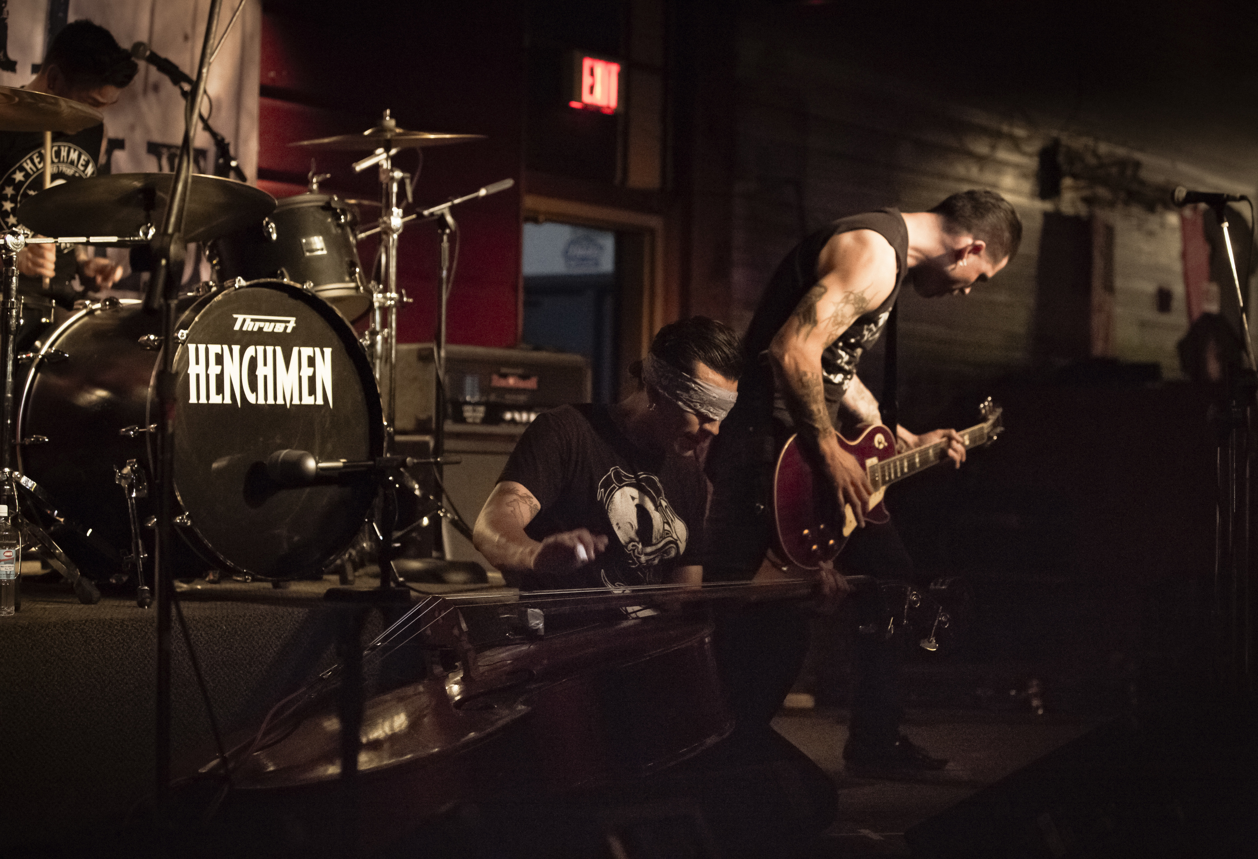 Henchmen performing in the Ponderosa Lounge