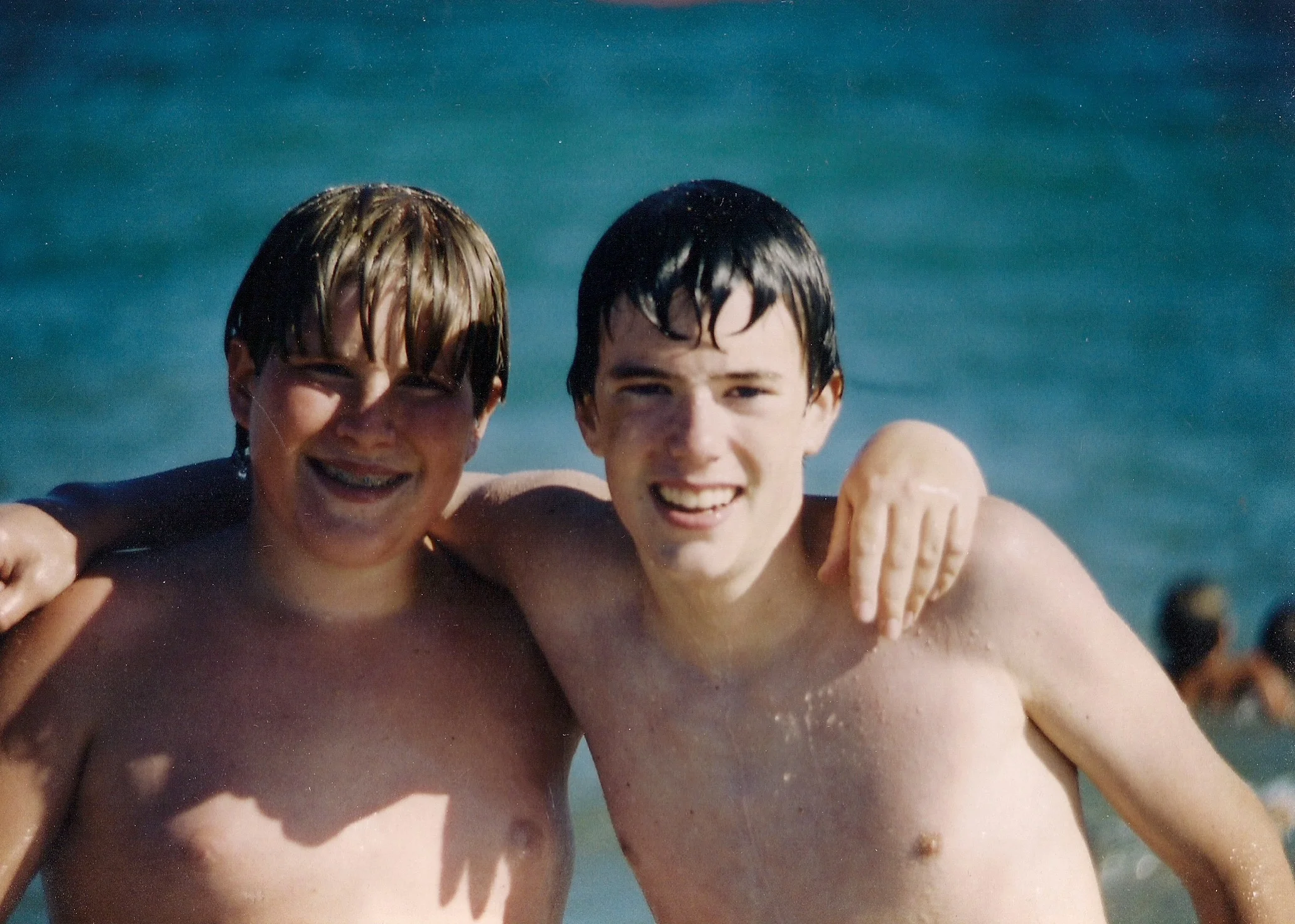 Matt & Eric at the Beach
