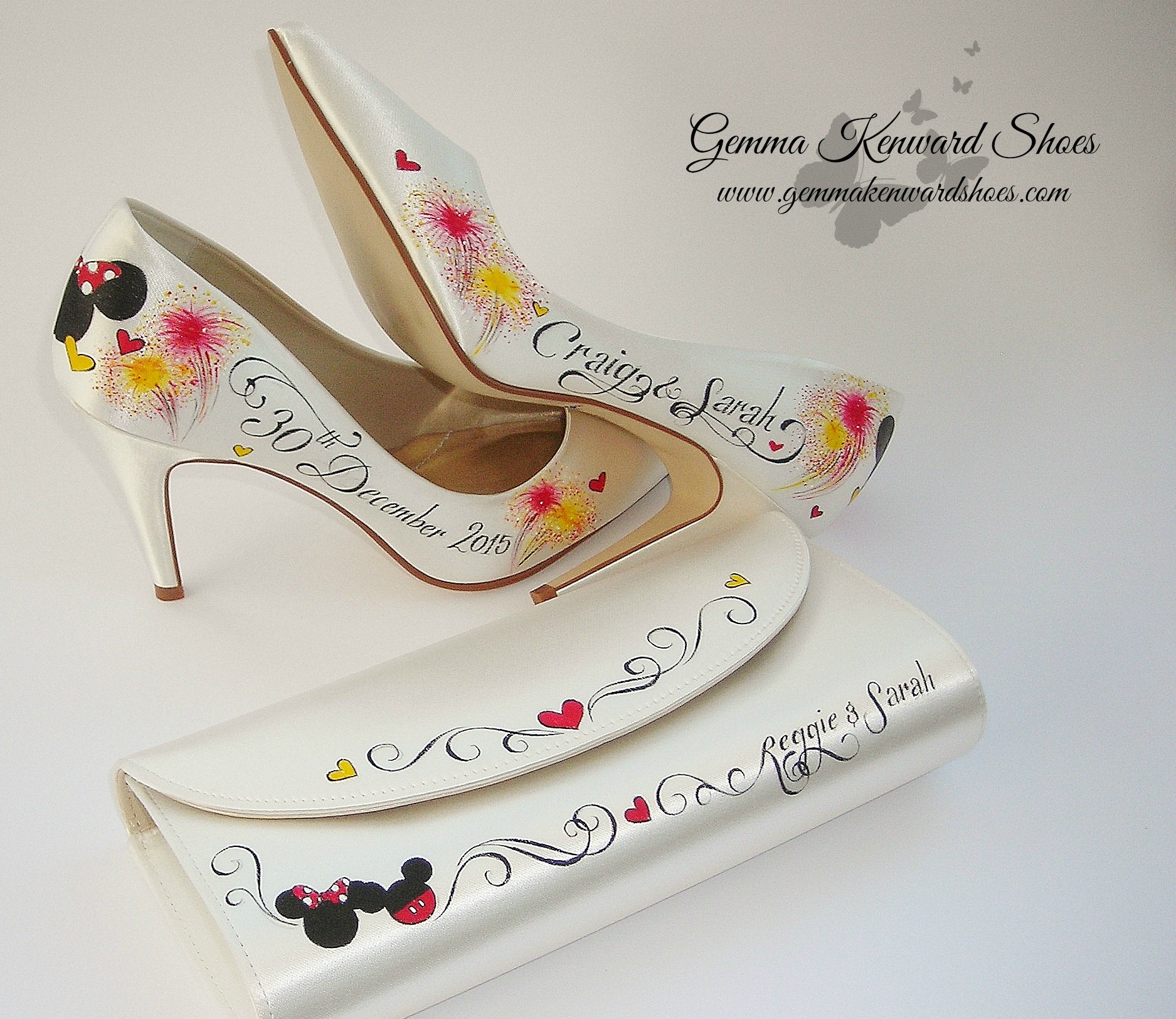 Calling all Disney Fans! Check These Wedding Shoes Out!