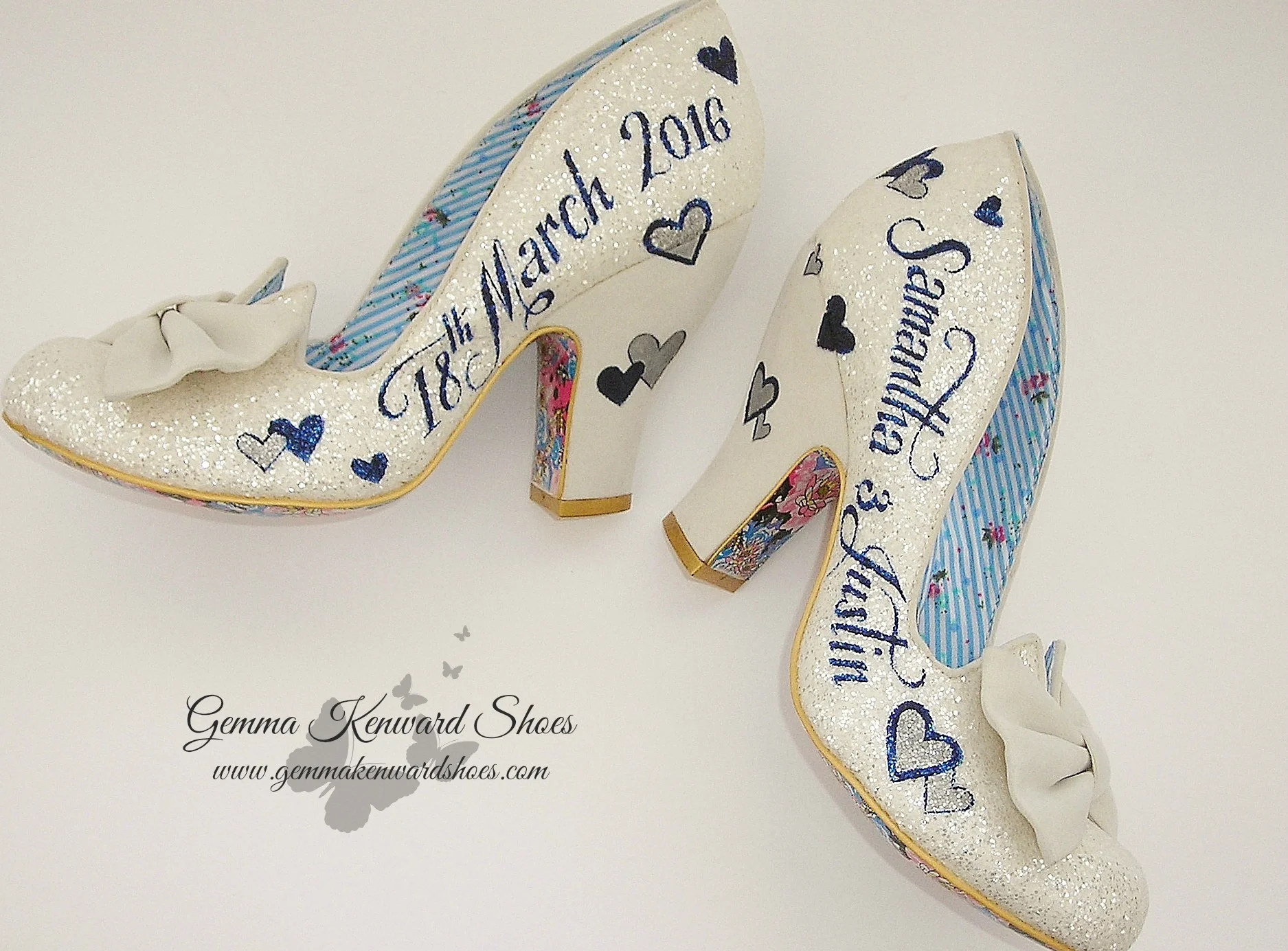 custom bridal shoes