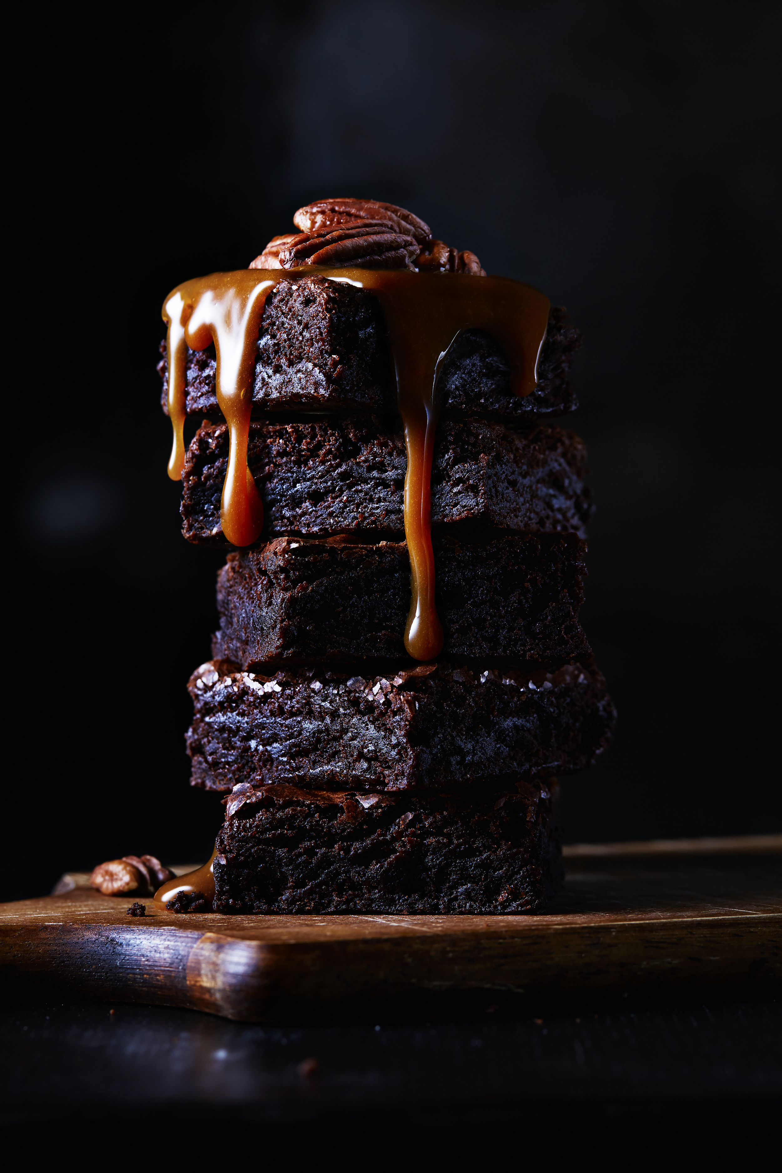 Caramel Brownie Photographer: Jimmy Eagle