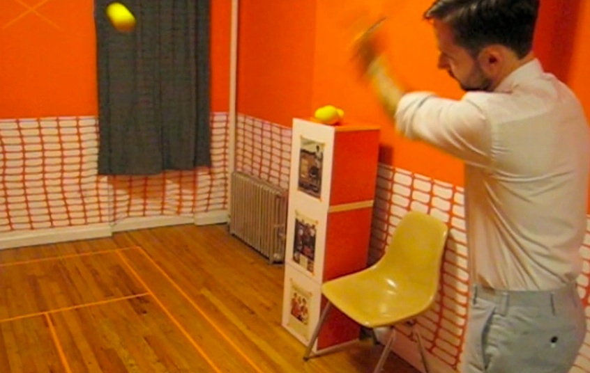 Orange Room, Brooklyn, NY, Project Room installation and performance