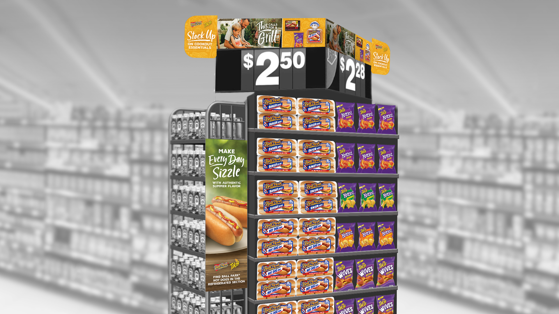 Walmart Endcap