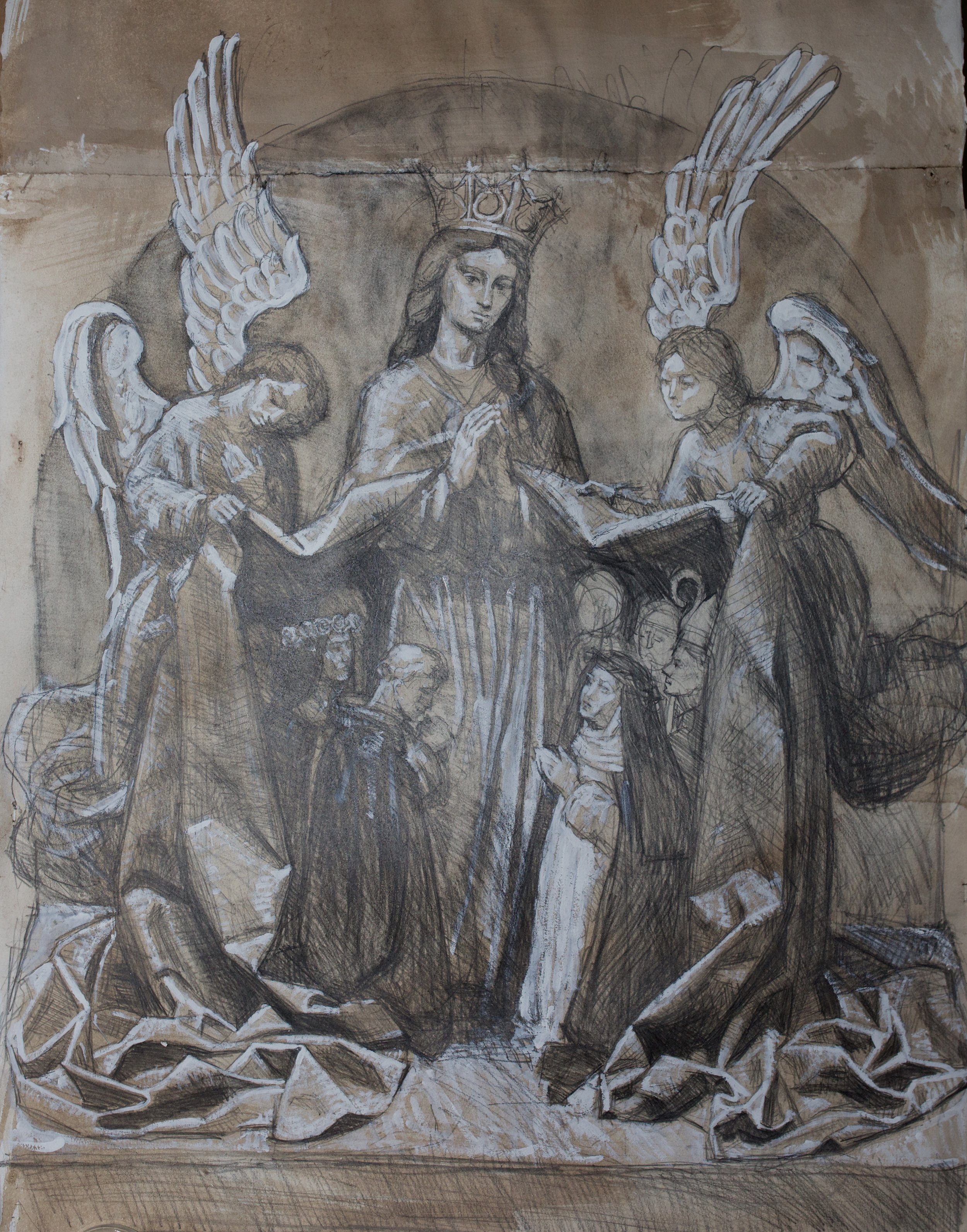 Our Lady of Refuge Reliquary (proposal drawing)