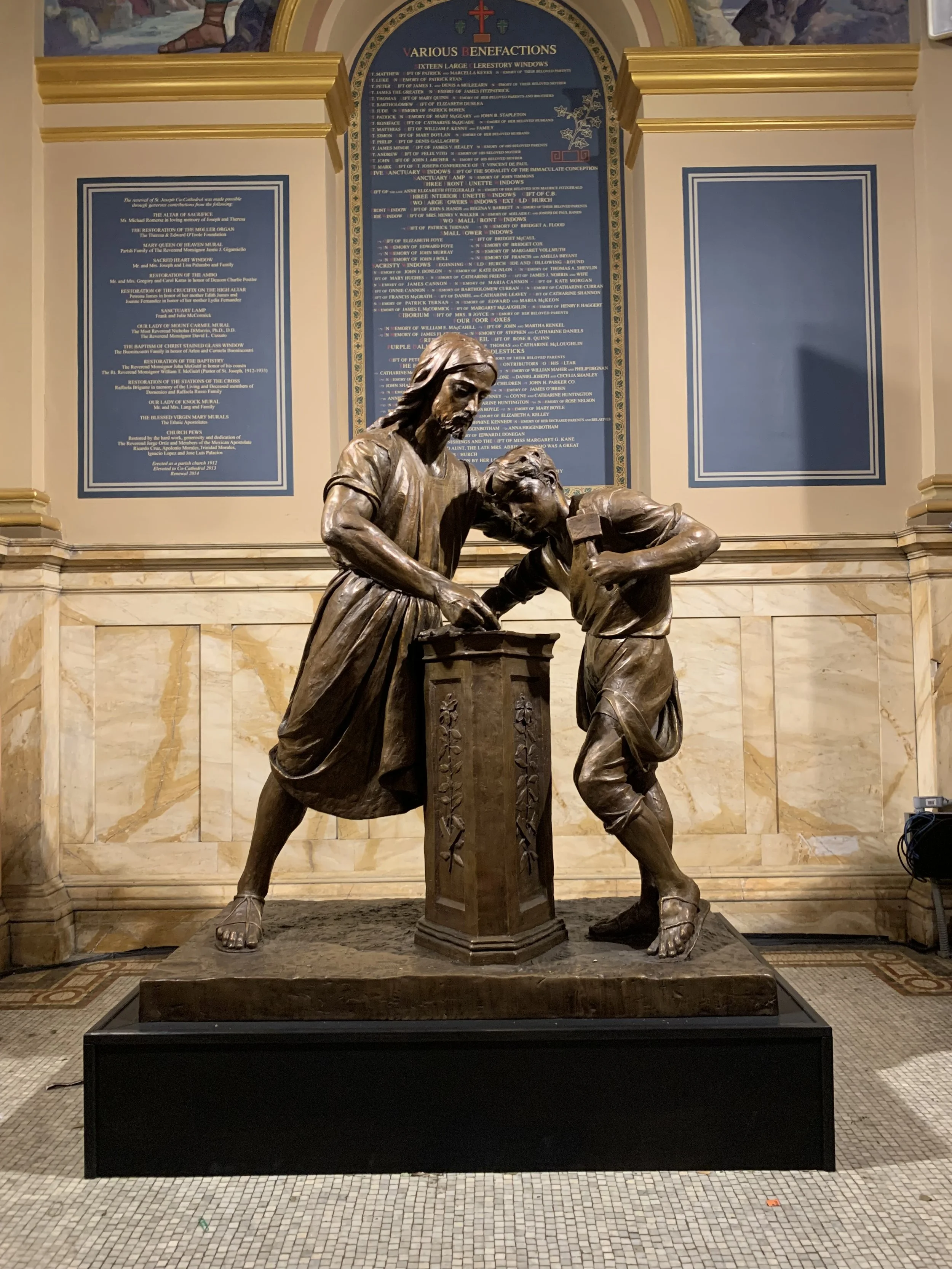St. Joseph and the Christ