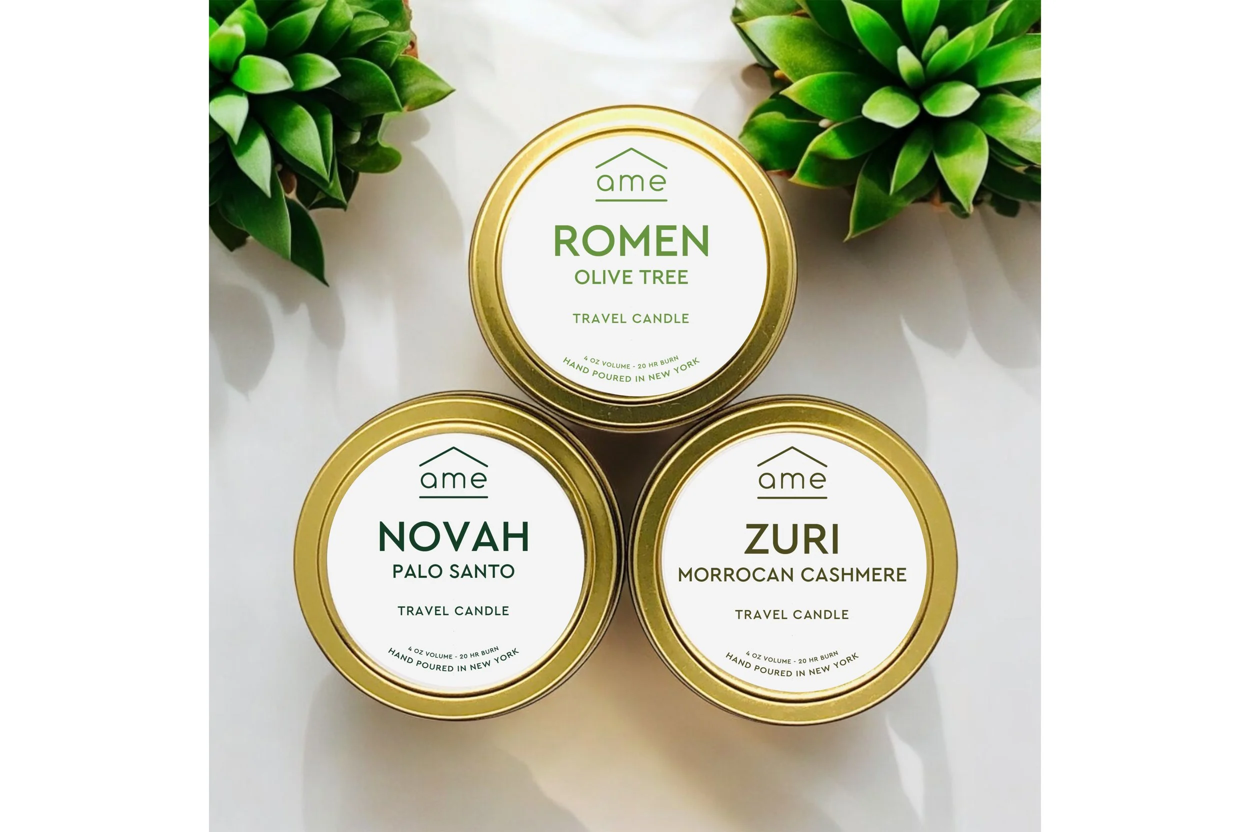 Signature Candle Tin Trio