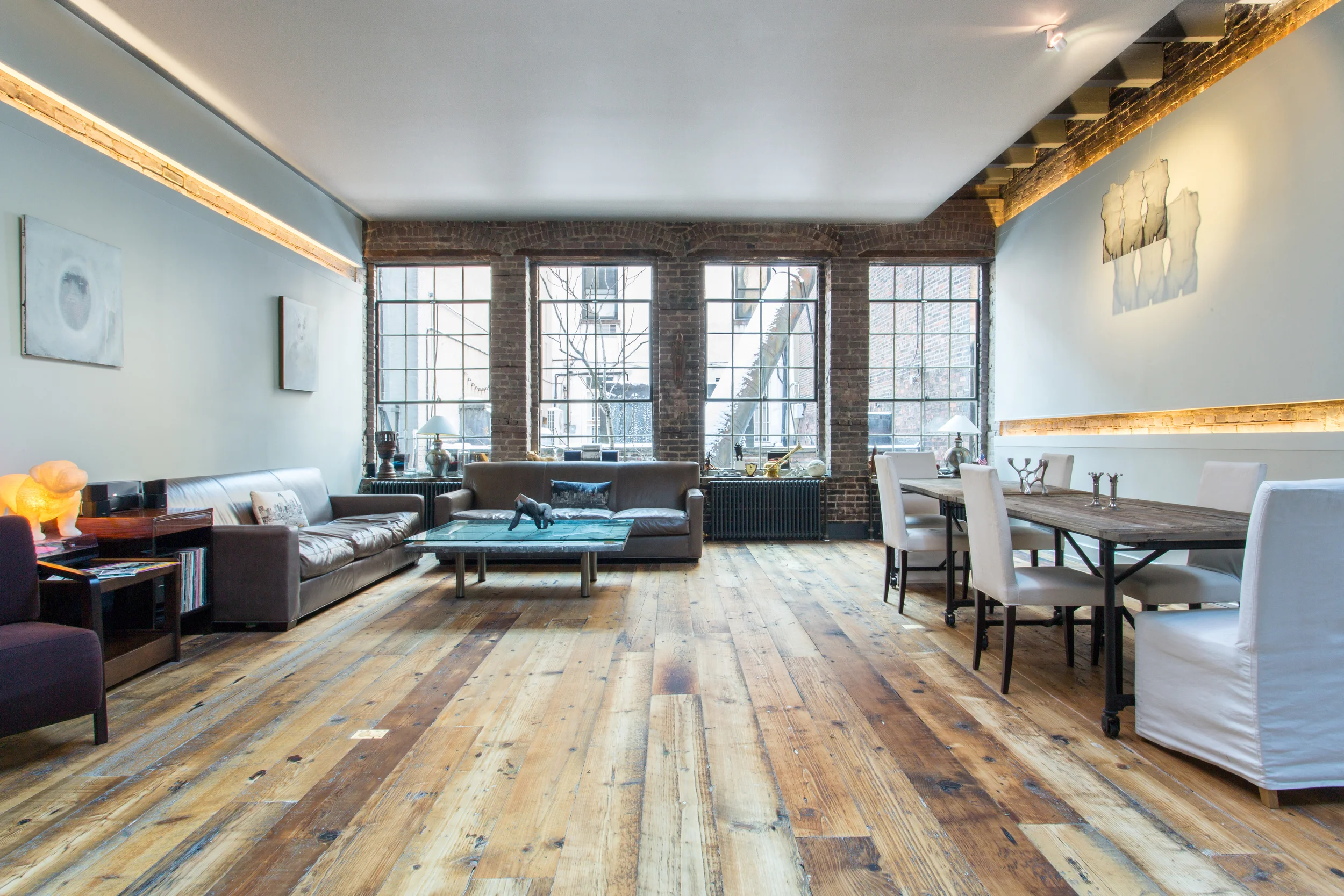 Sustainable hardwood flooring and reclaimed wood flooring designed in Brooklyn and made in New York.