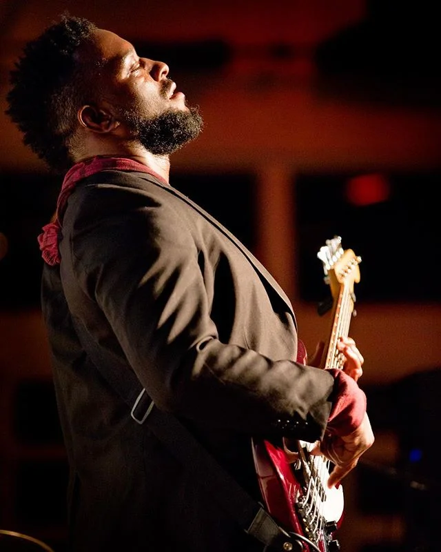 I think I like concerts more when I’m photographing them because I get to feel like I’m more part of the experience. I feel so much more of the music, the emotion, the communication between the artists. It’s a powerful experience.
@chiiiiiip is the man! This guy was tearing it up on stage last night, and a genuine pleasure to speak to after the show.
@dentonbff @frankmccomb @stevion #concertphotography #bassist #bassguitar #bassmusic #jazzmusic #fusion #eventphotography #livemusic #denton #dentontx #dentoning #dentonphotographer #dallasphotographer #musicphotographer