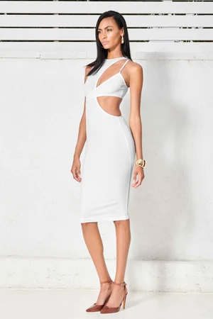 BAO TRANCHI CRESCENT DRESS — BAO TRANCHI