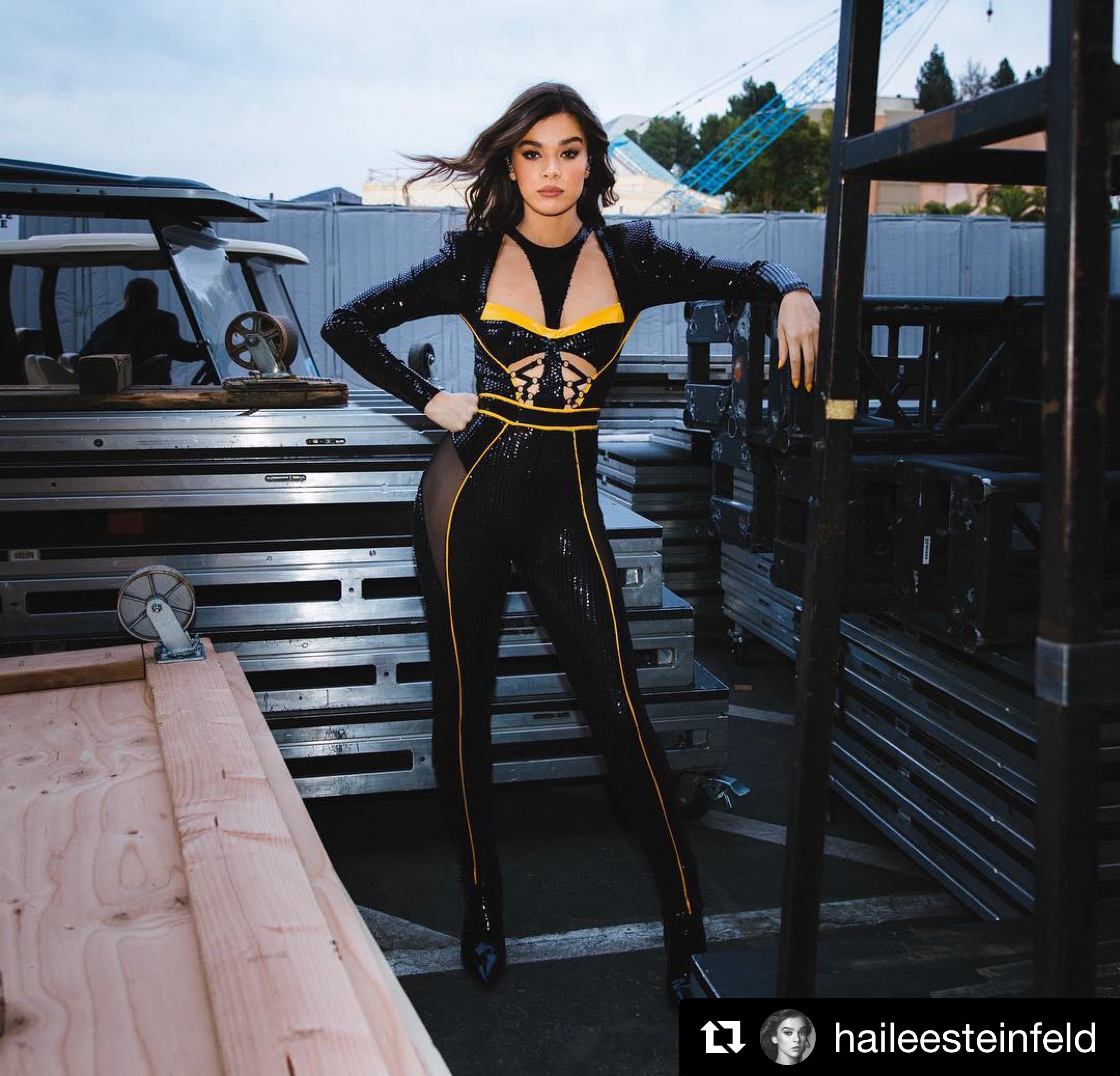 HAILEE STEINFELD IN CUSTOM BAO TRANCHI