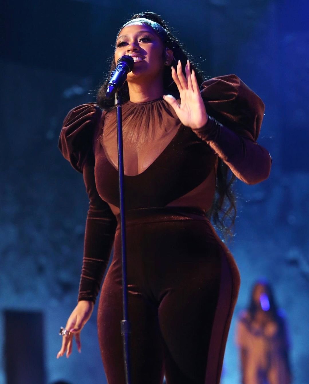 JAZMINE SULLIVAN in custom BAO TRANCHI