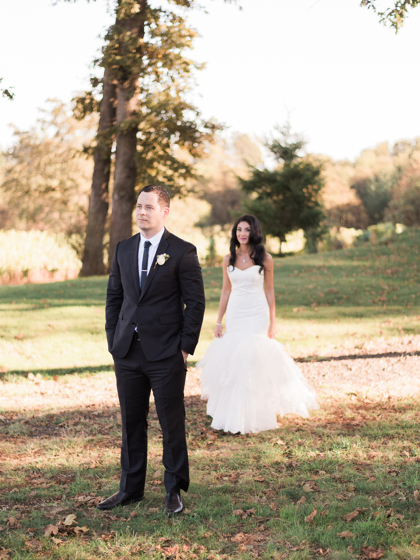 Bride and Groom First Look