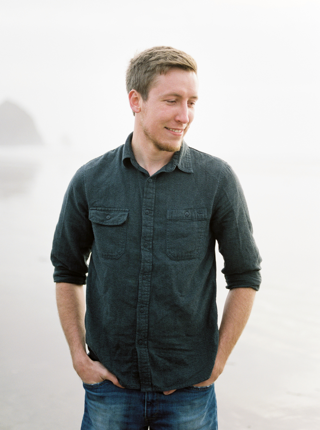 Groom at Oregon Coast