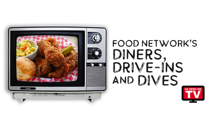 We're on DINERS, DRIVE-INS &amp; DIVES!!!