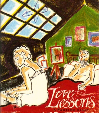 Book art from Love Lessons, by Joan Wyndham