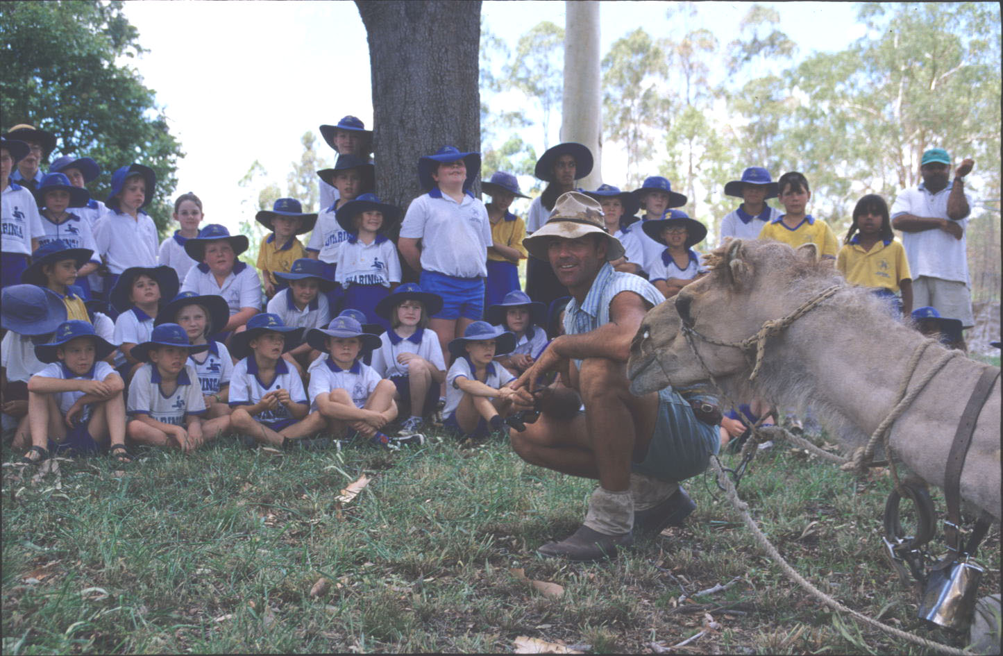 A stop with schoolkids in QLD.