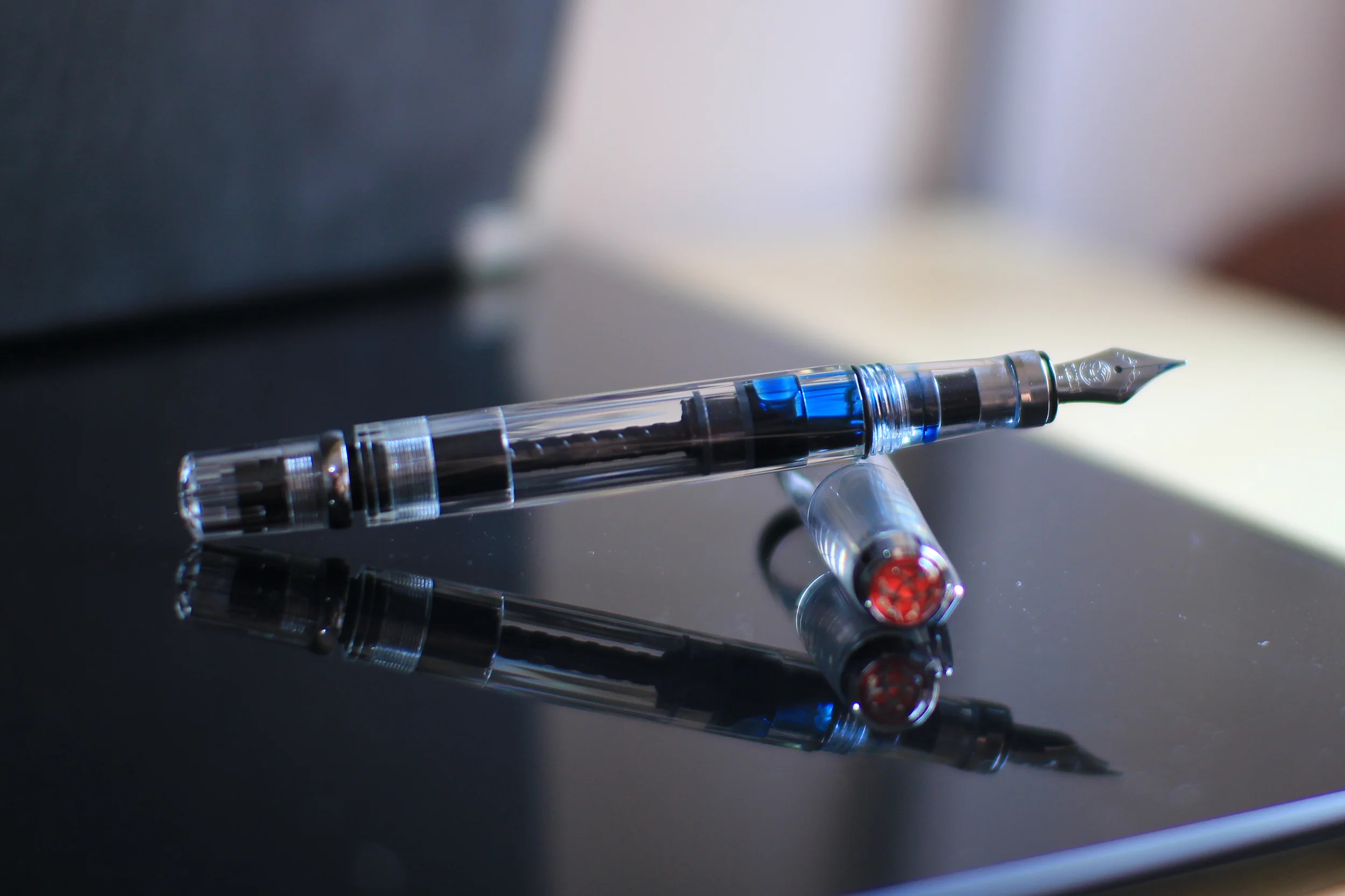 TWSBI 580 filled with Pilot Iroshizuku Ku-Jaku