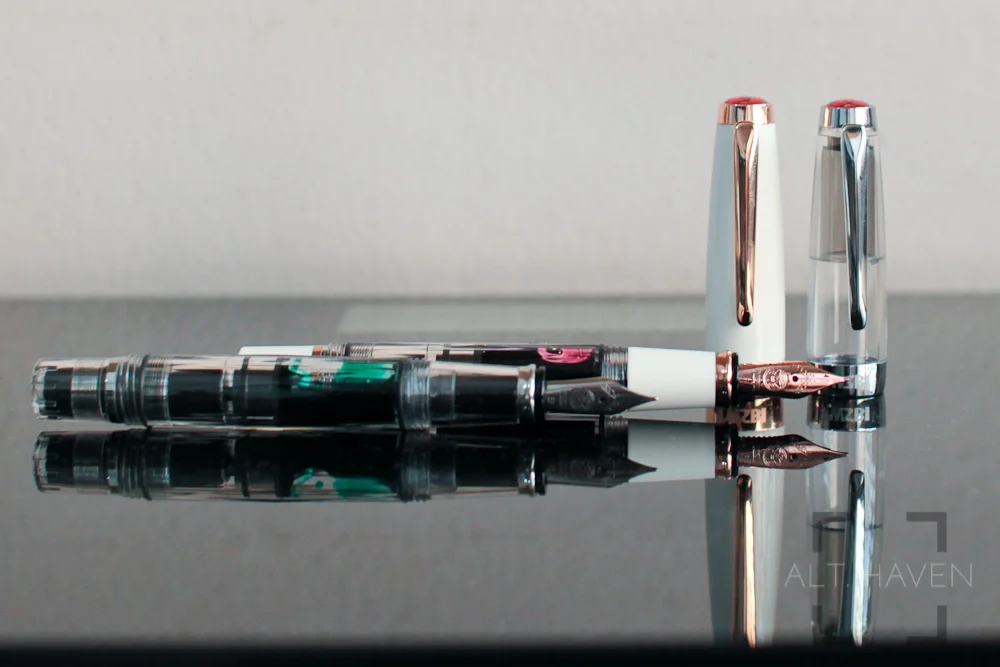 TWSBI Mini - Regular edition and White Rose Gold edition