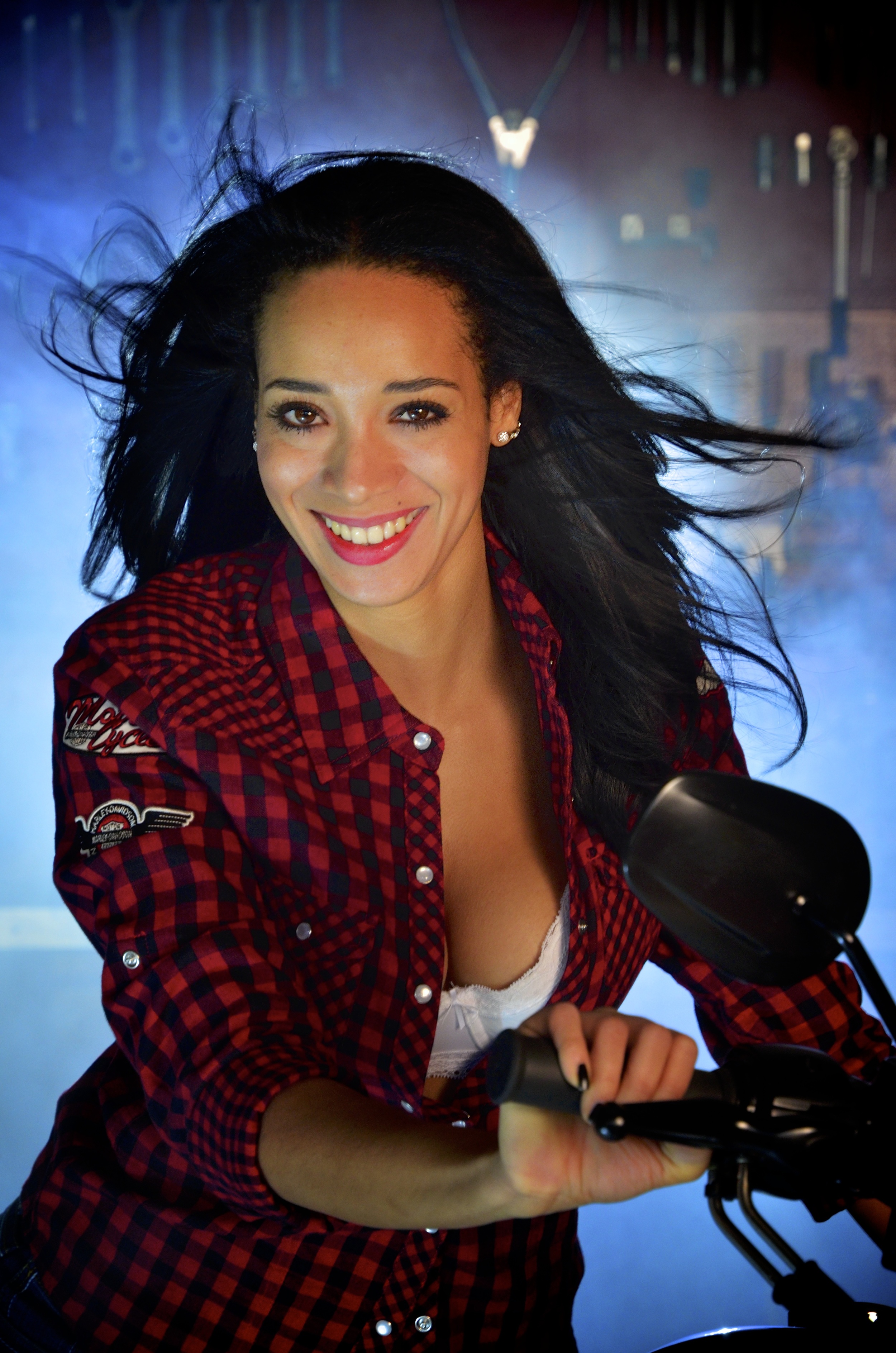 Malaika für Harley Davidson-Wettbewerb