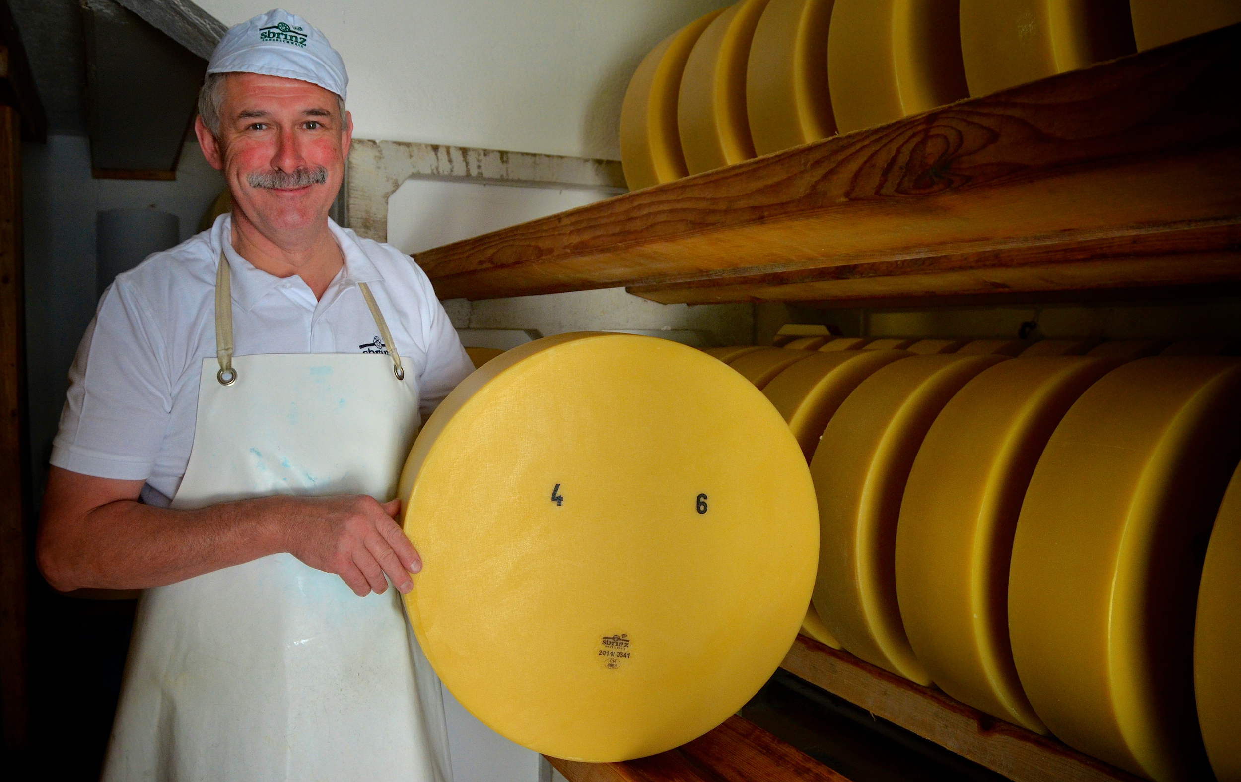 Josef Bircher – Käser in Obbürgen © Jean-Pierre Ritler