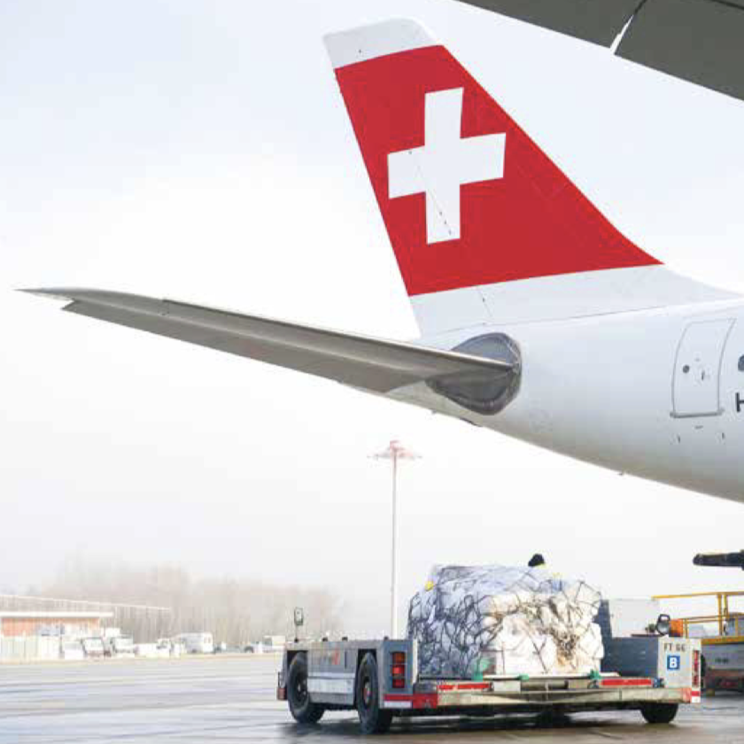 JPR über die Luftfracht in der Schweiz