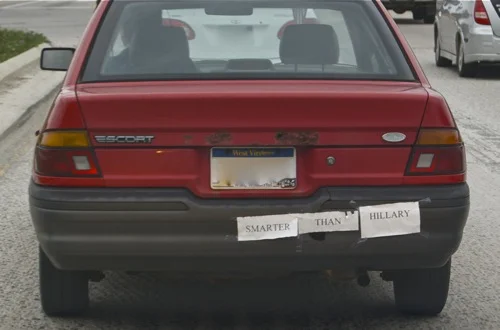 Spotted this on the road here in Morgantown, WV yesterday.