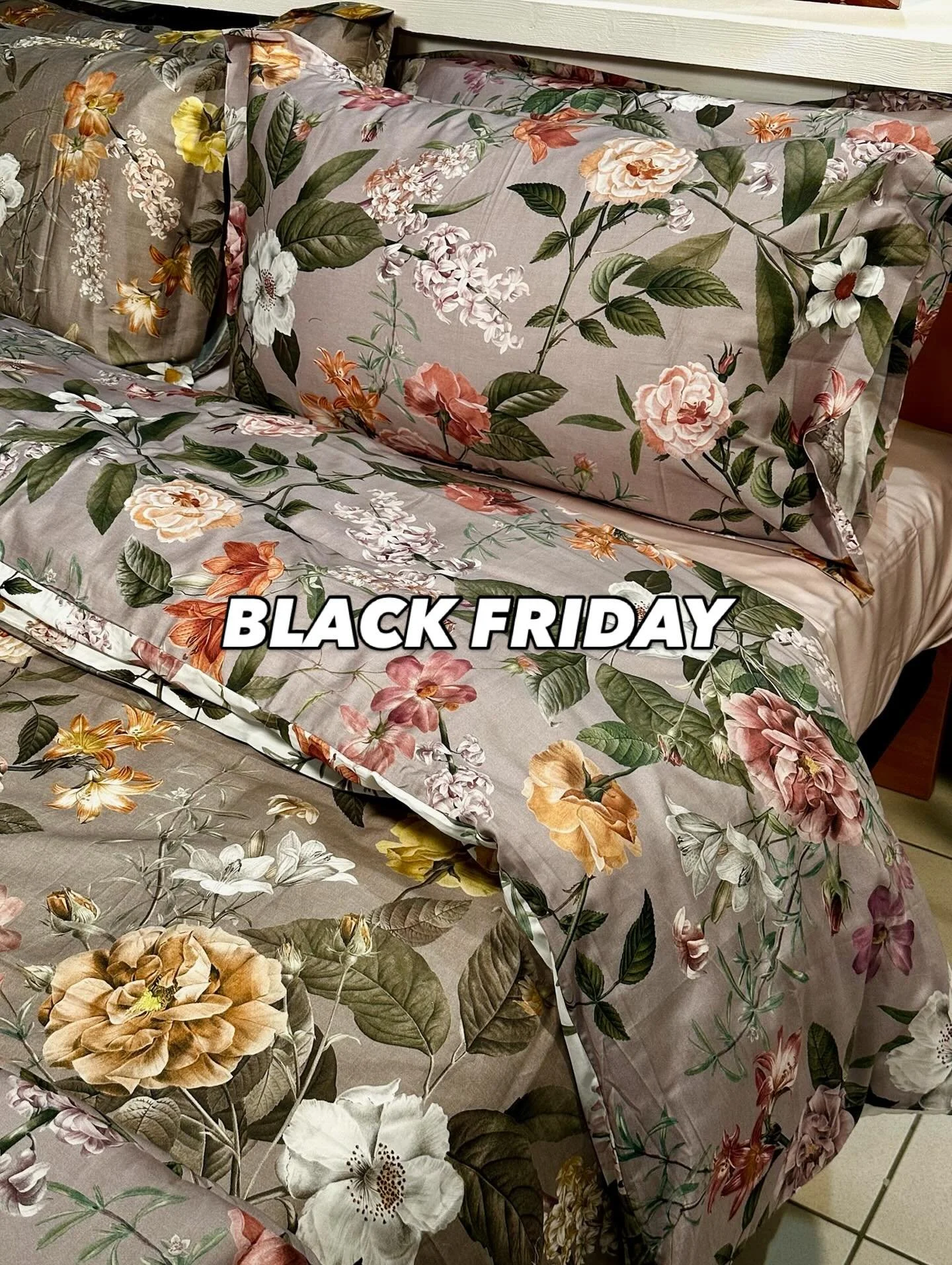 SCONTI FINO AL -40% ALLA CASSA 🖤
Black Friday Biancheria per la casa 💫 fino al 30 Novembre