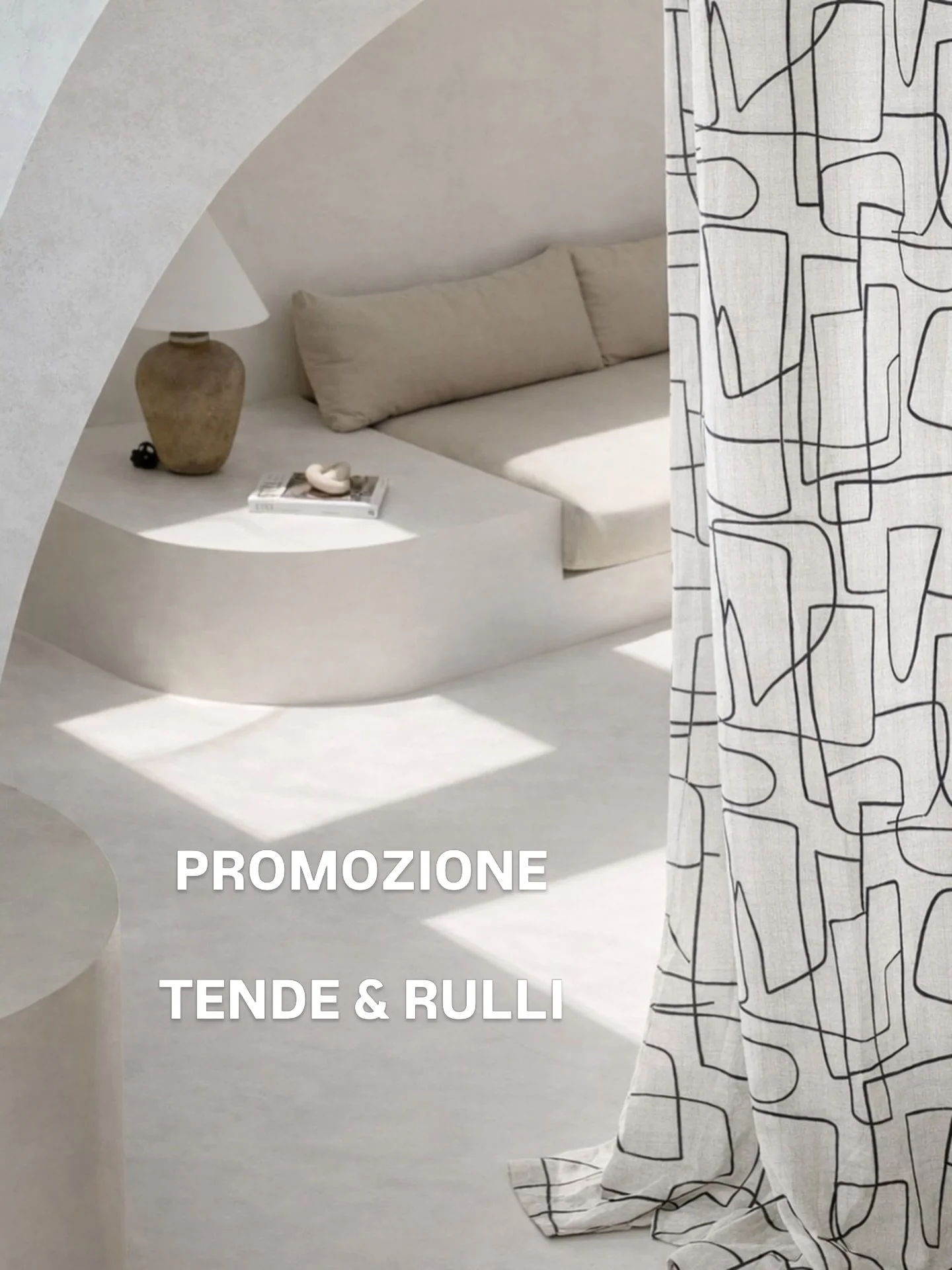 ULTIMI GIORNI per rinnovare casa con il servizio completo incluso.

Tende e rulli su misura, senza pensieri:
RILIEVO MISURE + CONSEGNA + MONTAGGIO ✨ GRATUITI ✨ solo fino al 31 marzo*

Non &egrave; solo una scelta estetica: &egrave; il dettaglio che c