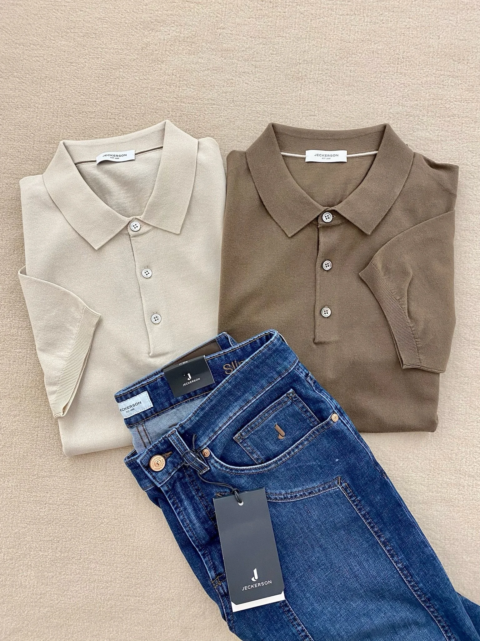 @jeckerson_official 👌🏻 jeans, polo, pantaloni&hellip; in nuovi colori per l&rsquo;estate!

#jeckerson #modauomo #egostore #savona #liguria