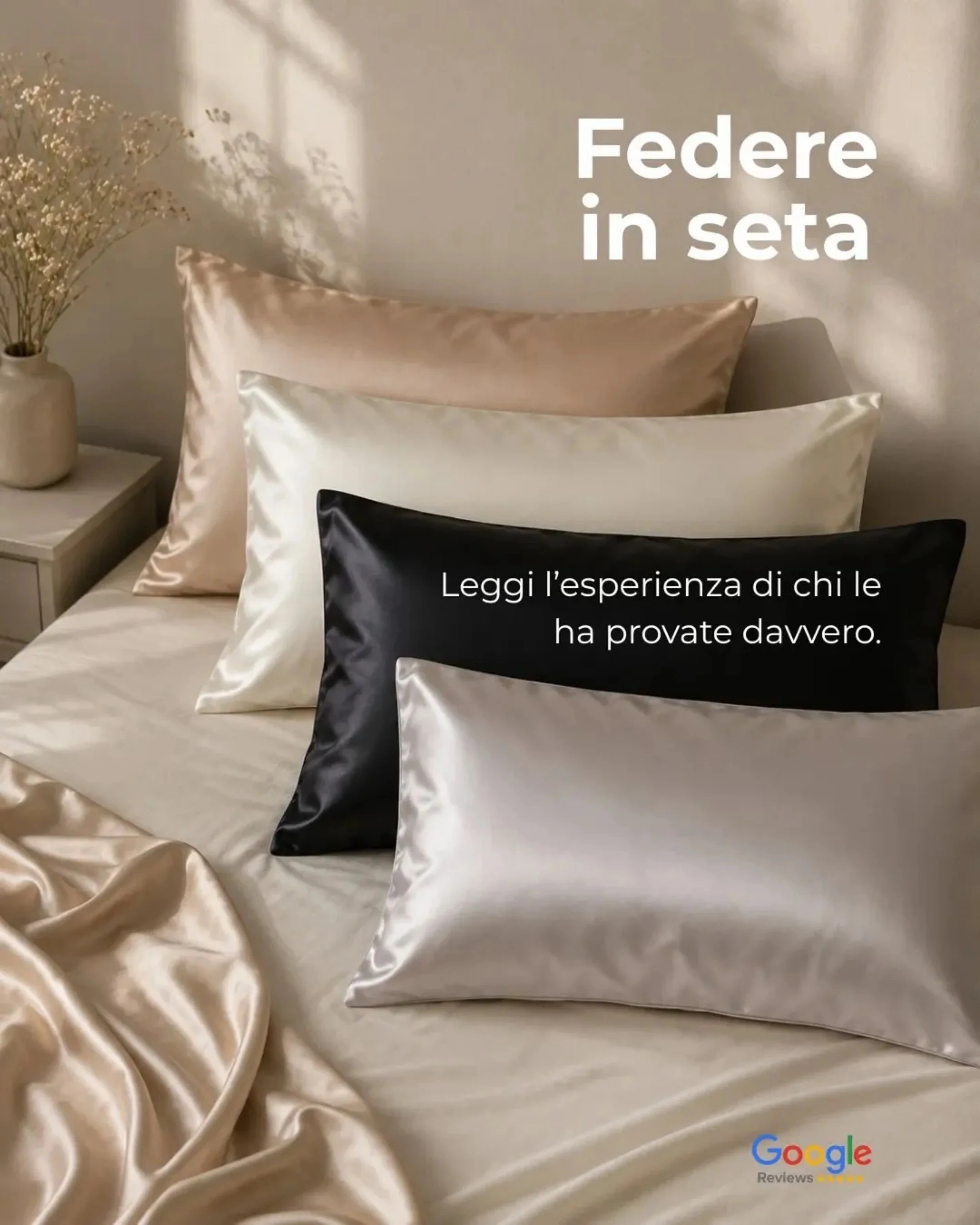 Sono arrivate le federe in seta di @kokunsilk 
Una piccola abitudine pu&ograve; fare una grande differenza ✨️

Le federe in pura seta #Kokunsilk sono pensate per accompagnare il tuo riposo con morbidezza, comfort e naturale eleganza.

Scorri le recen
