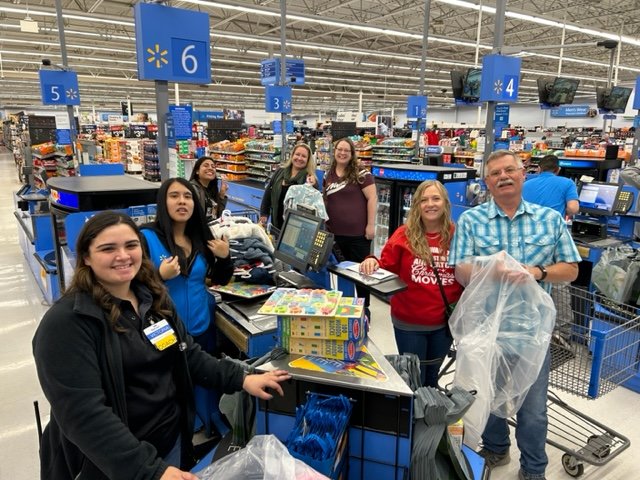 Thank you to Walmart Staff and Board Members for their time and energy at the register and bagging for local non-profits.jpg