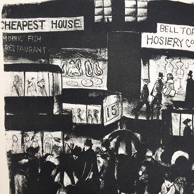 The Real East End
Pearl Binder
I&rsquo;m exhibiting at the Whitechapel Gallery this weekend, a far cry from the East End of 1932 when Pearl Binder drew these lithographs. Then, as now, East London proved a fertile ground for artists and thankfully en