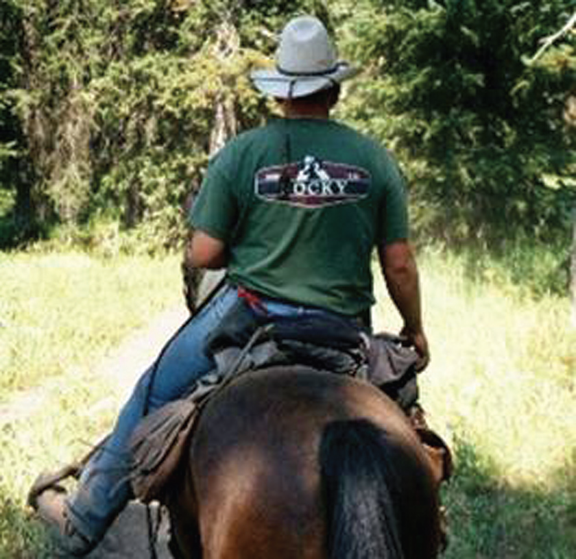 How NOT to sit in the saddle. Sitting balanced benefits your horse and helps you ride better too.