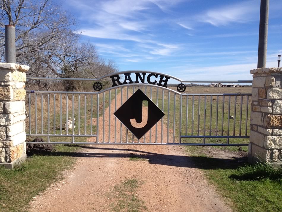 Ranger Custom Ranch Farm Entrance, Farm Entrance Gates