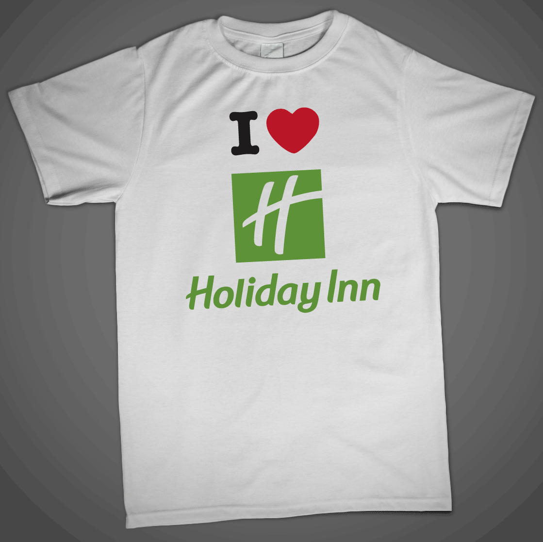Holiday Inn, San Diego, CA. 3-color custom screen print.